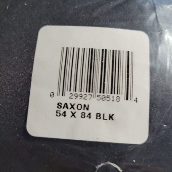 Curtain  Saxon black  NWT - Picture 2 of 3